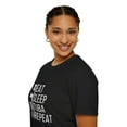 thumbnail image 5 of Funny Tuba Player T-Shirt Eat, Sleep, Tuba, Repeat, 5 of 7