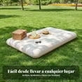 thumbnail image 4 of Abbraccia Colchón inflable de fibra elástica, cama de aire autoinflable, portátil para camping y hogar, 4 of 6