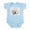 Sky Blue, variant on CafePress - Fifi The Bichon Frise Infant Bodysuit - Baby Light Bodysuit, Size Newborn - 24 Months