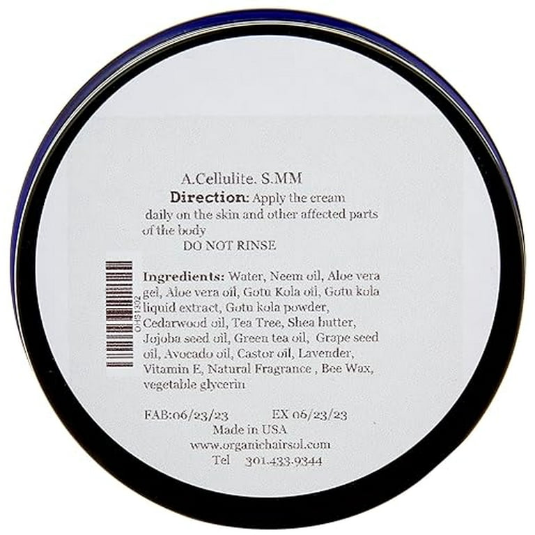 CELLULITE & STRETCH MARKS CREAM- Advance Formula Maternity Cream- With  Neem, Cedarwood, Aloe vera Jojoba seed, Vitamin E, avocado oil, castor oil,  ...