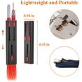 thumbnail image 6 of YeekTok 4 in 1 Earbuds Cleaning Pen with Soft Brush Cleaning Kit for Earphones Case Keyboard Red, 6 of 7