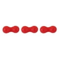 thumbnail image 1 of bedienty Peanut Spiky Massage Ball Trigger Point Foot Roller Relief Pain Muscle for Relax red 3Set, 1 of 6