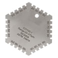 thumbnail image 1 of Tarjeta De Película Húmeda, Medidor De Espesor De Película Húmeda Duradero De 20-370um, Liviano Para La Industria Química Capa Recién Pintada, 1 of 7