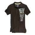 thumbnail image 1 of Ecko Unltd. Mens Ss Vertical Numeral Rugby Polo Shirt, Brown, X-Small, 1 of 1