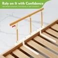 thumbnail image 6 of Miumaeov 3-Speed Bed Fence for The Elderly, Pregnant Women, Disabled, Injured with Non-Slip Textured Gripper flip Barrier-Free handrails, 6 of 13