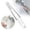 White, variant on 10 Pack Shower Head Cleaning Brush for Bathroom, Effortlessly Unclog Tiny Nozzle Holes Showerhead Cleaner Picks for Hard to Reach Areas