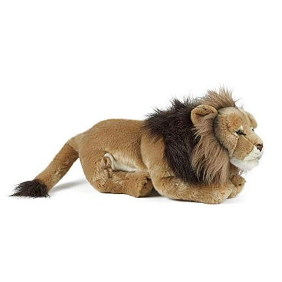 Living Nature Soft Toy Large Male Lion 45Cm