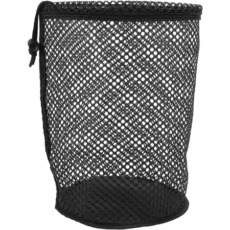 WRITWAA Elastic Nylon Mesh Tennis Ball Bag for Practical Daily Ball Storage