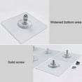 thumbnail image 2 of Cheers.US 10Pcs Adhesive Wall Mount Screw Hooks , No-Trace Sticker Screw Hanging Nails for Bathroom Kitchen Shower Room, 2 of 11