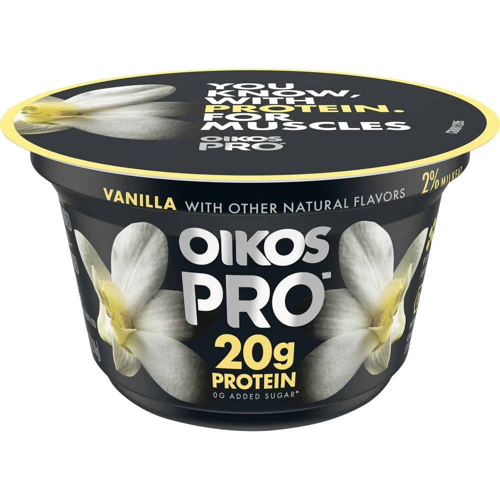 Oikos Pro Vanilla Yogurt-Cultured Ultra-Filtered Milk, 5.3 Oz