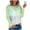 Army Green Long Sleeve Round-Neck Blouses Shirts for Women, variant on Olyvenn Deals Womens Plus Size Tunic Thin Sweatshirts Comfy Loose Fit Breathable Dressy Thermal Blouse Long Sleeve Womens Tops Gradient Tie Dye Graphic Tees 2023 Boat Neck Shirts Green 4