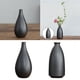 thumbnail image 1 of Florero de cerámica negro de 2 piezas, decoración decorativa para el hogar, la Oficina y el escritorio Estilo E Baoblaze florero de cerámica, 1 of 7