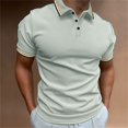 Asqwmvz Clearance Men's Spring And Summer Solid Color Stand Collar