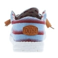 thumbnail image 3 of Mens Hey Dude Wally Americana Denim Star Casual Shoe, 3 of 5