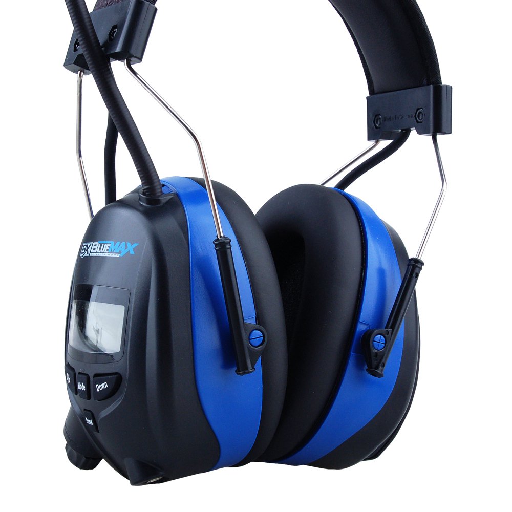 Blue Max Bluetooth Headset for Ear Safety and Protection