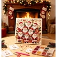 thumbnail image 4 of Christmas Pearl Diamond Art, Premium 3D Pearl Christmas Wall Art Kit, Full Accessory DIY Pearl Painting Set with Multi Santa Reindeer Print Canvas, Handmade Framable Home Christmas Decor Gift, 4 of 6