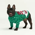 thumbnail image 4 of Jersey para perro Fitwarm Chillin with Snowmies Small Green, 4 of 7