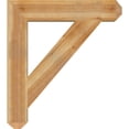 thumbnail image 3 of Ekena Millwork 6"W x 34"D x 38"H Traditional Craftsman Rough Sawn Bracket, Western Red Cedar, 3 of 13