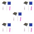 thumbnail image 2 of Qarigey Woman Fake Full Cover Toe Nail Polishing Spa Artificial Kit DIY Tool Toenail Removable Foot Decoration Art Glue File Set Type2 NO2, 2 of 6