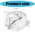 thumbnail image 3 of 2Pieces Coffee Grinder Covers Easy Installation Grinder Assembly Lid Plastic Coffee Lid Suitable for Home Appliances, 3 of 8
