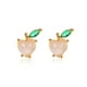 thumbnail image 1 of onlyliua para Interior/Exterior Pendientes Pequeños de Fruta Fresca Pendientes de Melocotón Fresa Pendientes, 1 of 2