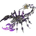 thumbnail image 1 of Puzzle de metal 3D PUOSUO modelo Scorpion King para adultos, 1 of 6