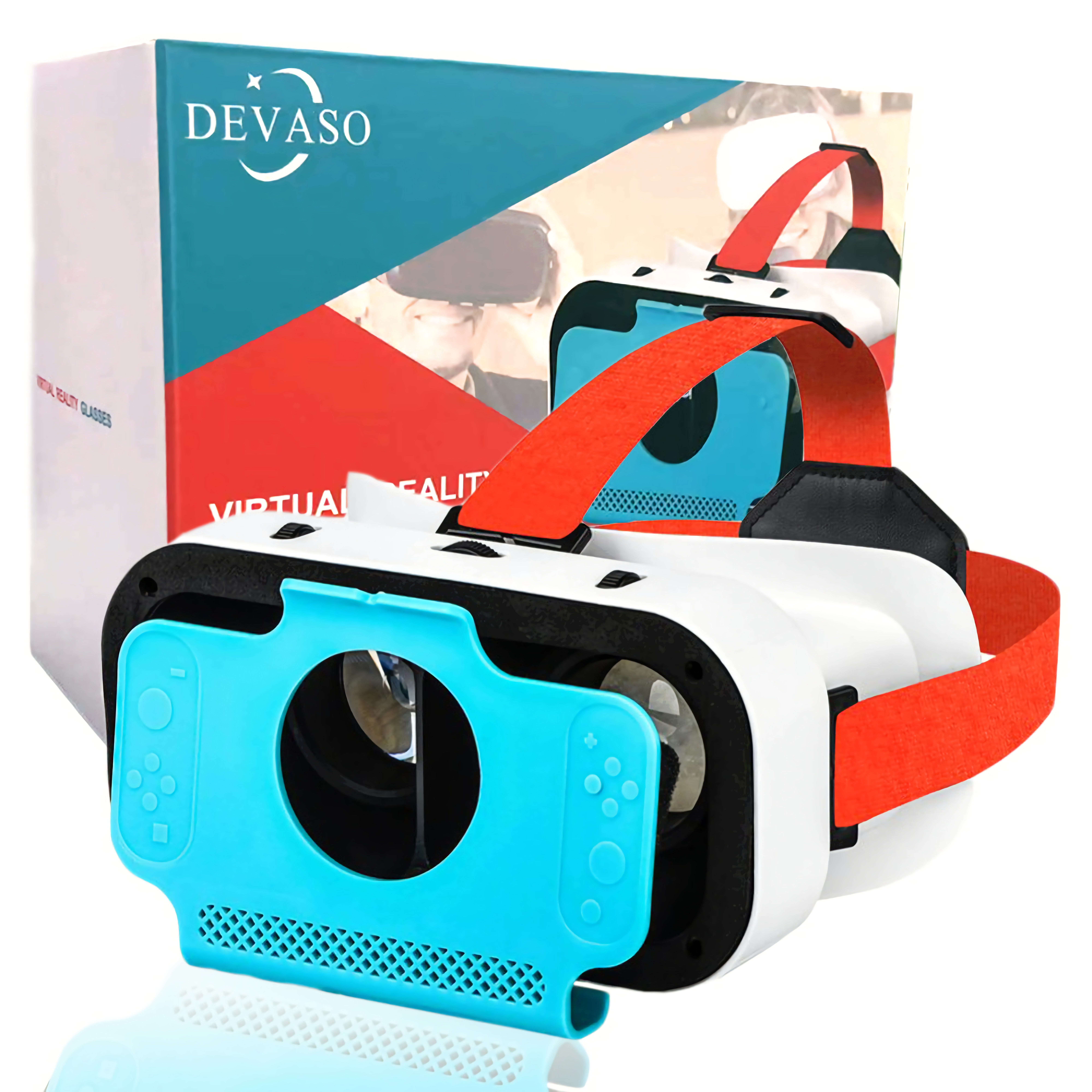 Jeg bærer tøj mytologi Rejse VR Headset For Nintendo Switch/OLED Model, Gychee OIVO 3D VR Virtual  Reality Glasses - Walmart.com