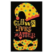 Stuch Strength Funny Circus - Clown Lives Matter - Entertainment Show Act Actors Humor - Poster