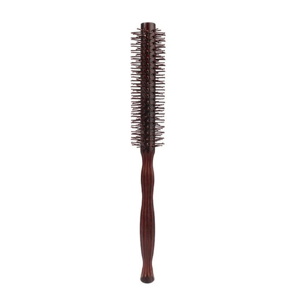 RYUJNDK Small Round Brush for Short Hair, Quiff Roller Rounded Combs for Styling,Lifting,Volumes,Curling Thin Hair,Bangs