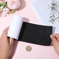 thumbnail image 3 of 3.93 x 78.74 Inch Black Linen Fabric Repair Patch Solid Strong Sticky Self Adhesive Large Couch Patches Tape Roll DIY, 3 of 7