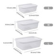 thumbnail image 3 of Meal Prep Containers, Microwavable Reusable Food Containers with Lids for Food Prepping , Plastic Lunch Boxes Food Boxes- Stackable, Freezer Dishwasher, 3 of 9