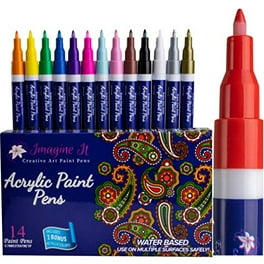 Molain 12 Colours Porcelain Pens, Dishwasher Safe, Acrylic