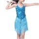 thumbnail image 1 of Odeerbi Vestido de Baile Latino Con Lentejuelas Para Niña Rendimiento En Escena Trajes de Verano Vestido de Algodón Con Flecos Vestido Sin Mangas Con Camisola Traje de Baile Con Borlas, 1 of 4