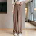 thumbnail image 3 of Pantalones De Gasa Sueltos De Moda Para Mujer- Estilo Casual, 3 of 6