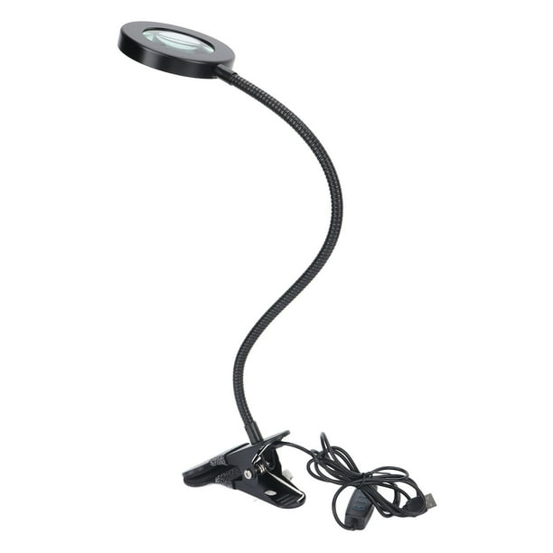Lámpara de Lectura de Escritorio USB Lámpara de Luz LED de Tatuaje de 10 Engranajes de Temperatura de 3 Colores con Lupa ANGGREK Otros