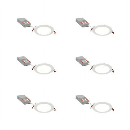 juno lighting wf6 alo20 sww5 90cri cp6 m2 contractor select 6-pack led canless recessed