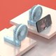 thumbnail image 2 of Mini ventilador eléctrico portátil pequeño, recargable por USB, silencioso, bonito ventilador eléctrico, 2 of 2