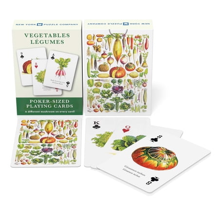 New York Puzzle Company Vegetable Playing Cards Single Standard Deck price history on PriceWatchPro