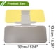 thumbnail image 4 of Extensor de visera solar para automóvil Unique Bargains 2 en 1 para día y noche ajustable, protege del deslumbramiento/rayo UV/luz extraña, acrílico gris oscuro 32cm/12.6" 13.5cm / 5.31", 4 of 6