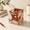 Calacatta Red, variant on Calacatta Viola Marble Toothbrush Holder Countertop Makeup Brush Organizer