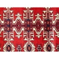 thumbnail image 5 of Pasargad Home Vintage Azerbaijan Hand-Knotted Wool Area Rug  3'11" X 5' 4", 5 of 5