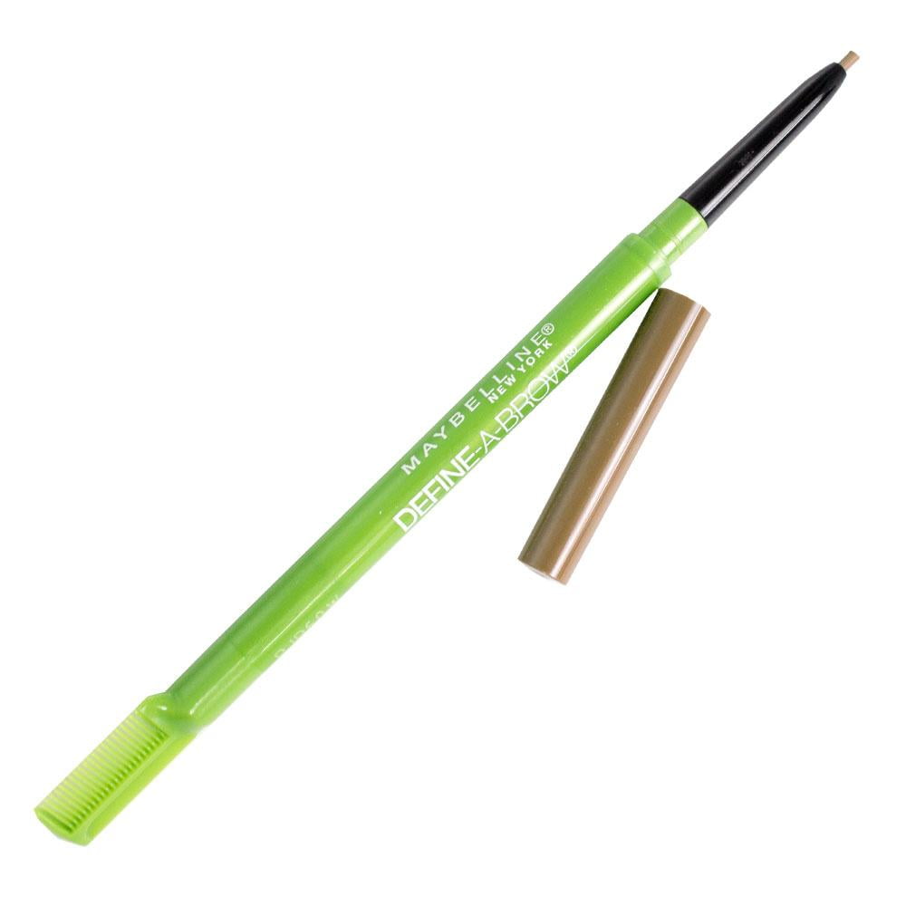 Maybelline DefineABrow Eyebrow Pencil, Medium Brown