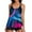 Dark Blue, variant on FhsagQ Womens Swimsuit Sets Crotchless Set Women Two Piece Flowy Tankini Swimsuits With Boyshorts U Neck Swim Tank Tops Bathing Suits 2 Piece Swimwear White L