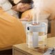 thumbnail image 4 of 2L Dual Nozzle Humidifier with LCD Display and Essential Oil Diffuser USB Portable, 4 of 5