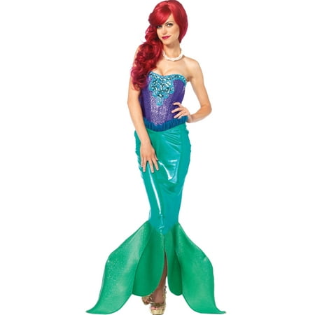 Morris Costumes UA85368LG Mermaid Deep Sea Siren 2 Piece Costume, Large