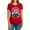 Red, variant on Rick and Morty Can Do Women's T Shirt, Red, Large