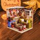thumbnail image 5 of de en Miniatura para Bricolaje (con Cubierta), de de para Bricolaje Más árboles de Navidad Decorativos Baoblaze Casa de muñecas en miniatura de bricolaje, 5 of 8
