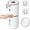 Black, variant on Automatic Liquid Soap Dispenser Touchless, USB Rechargeable Smart Hand Soap Dispenser, 6-Level Adjustable, 12.8oz/380mL Wall Mounted for Bathroom Kitchen Accessories Dish Soap