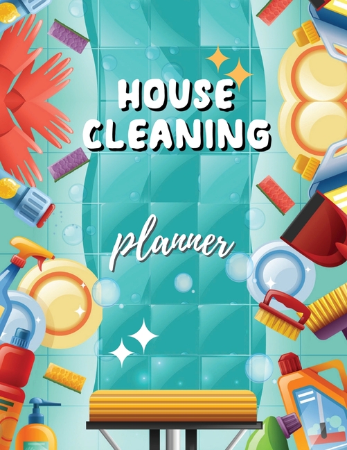 House Cleaning Planner Declutter Books Home Cleaning Book Household
