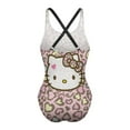 thumbnail image 6 of Hello Kitty Women's One Piece Swimsuit Athletic Training Swimwear Bathing Suit, 6 of 7